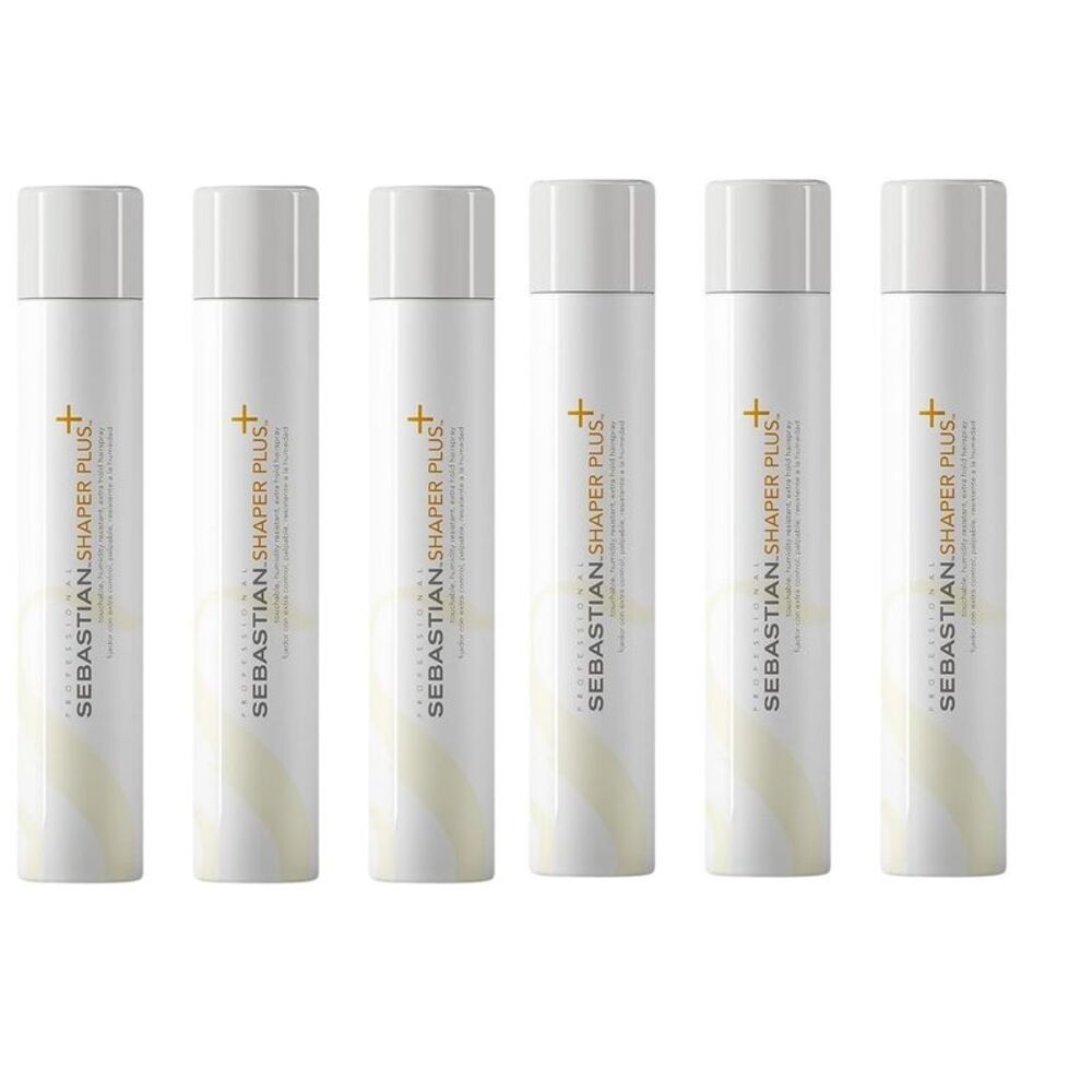 Sebastian Shaper Plus + Extra Hold Styling Hair Spray 300g PACK of 6